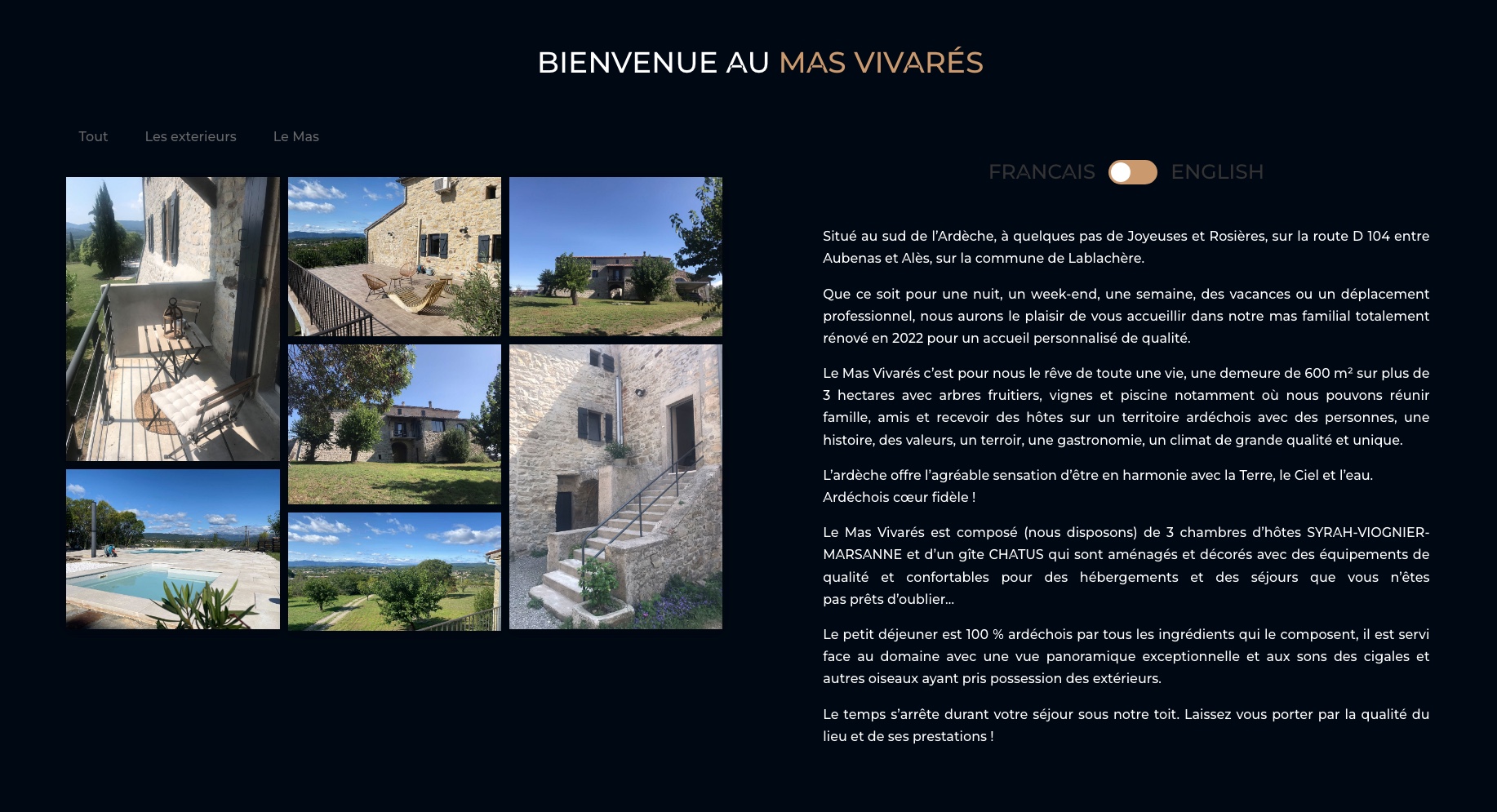 Le mas vivarais